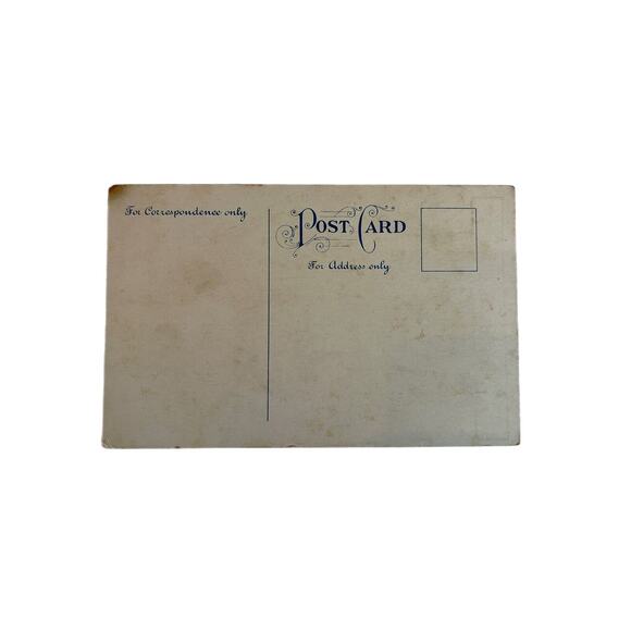 Antique Early 1910s/20s Ephemera Valentine Postcard Couple Kissing “Just Try” - Picture 6 of 6